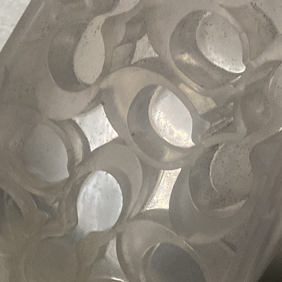 2PAIR=EUC Coach poppy rain boots size 8+COACH🩴Sandals✨Clear Sparkle - Picture 16 of 16